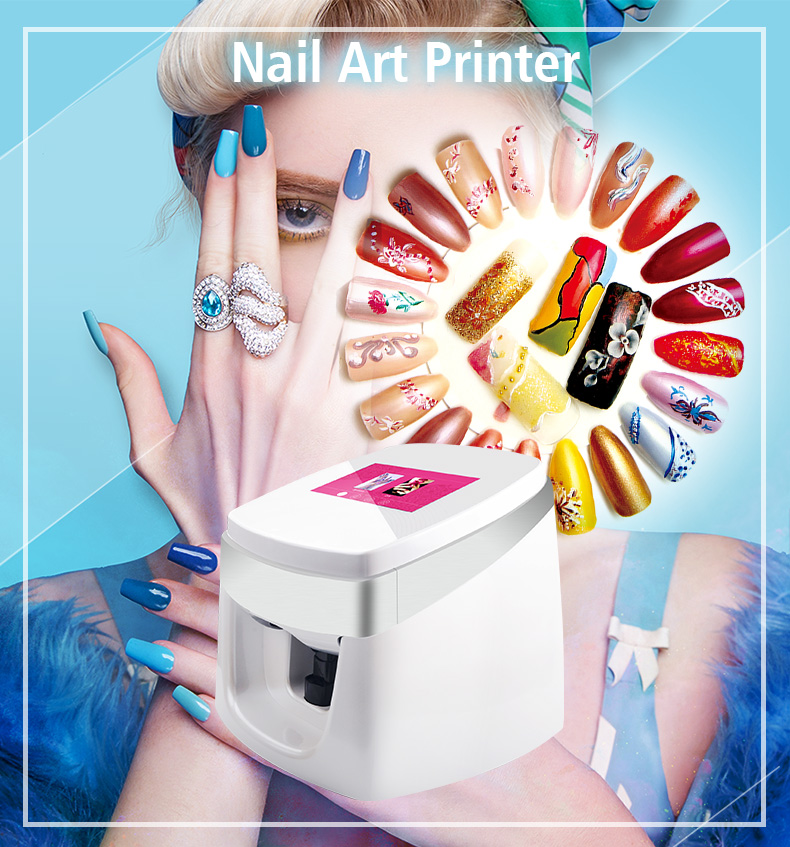 NANXCYR 3D Nail Printers Digital Mobile Nail Art Ghana
